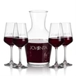 Summit Carafe & Connoisseur Wine Set | https://www.bestnamebadges.com