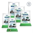Messina VividPrint™ Award on Newhaven Base - Green | https://www.bestnamebadges.com