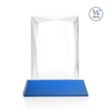Messina VividPrint™ Award on Newhaven Base - Blue | https://www.bestnamebadges.com