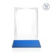Messina VividPrint™ Award on Newhaven Base - Blue | https://www.bestnamebadges.com