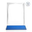 Messina VividPrint™ Award on Newhaven Base - Blue | https://www.bestnamebadges.com