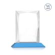 Messina VividPrint™ Award - Sky Blue | https://www.bestnamebadges.com