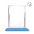 Messina VividPrint™ Award - Sky Blue | https://www.bestnamebadges.com