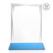 Messina Award on Newhaven Base - Sky Blue | https://www.bestnamebadges.com