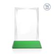 Messina Award on Newhaven Base - Green | https://www.bestnamebadges.com