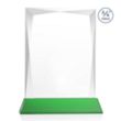 Messina Award on Newhaven Base - Green | https://www.bestnamebadges.com