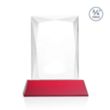Messina Award on Newhaven Base - Red | https://www.bestnamebadges.com