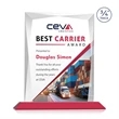 Messina VividPrint™ Award - Red | https://www.bestnamebadges.com