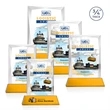 Messina VividPrint™ Award on Newhaven Base - Amber | https://www.bestnamebadges.com