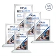 Messina VividPrint™ Award - White | https://www.bestnamebadges.com