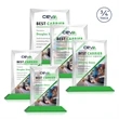Messina VividPrint™ Award - Green | https://www.bestnamebadges.com