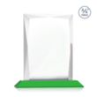 Messina VividPrint™ Award - Green | https://www.bestnamebadges.com