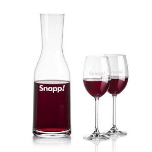 Caldmore Carafe & Naples Wine | https://www.bestnamebadges.com