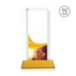 Dalton VividPrint™ Award on Newhaven - Amber | https://www.bestnamebadges.com