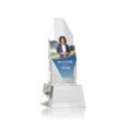 Barrhaven VividPrint™ Award on Base - Clear | https://www.bestnamebadges.com