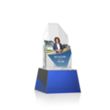 Barrhaven VividPrint™ Award on Base - Blue | https://www.bestnamebadges.com