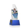 Barrhaven VividPrint™ Award on Base - Blue | https://www.bestnamebadges.com