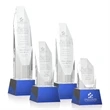 Barrhaven Award on Base - Blue | https://www.bestnamebadges.com