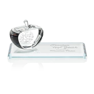 Northam Apple Award - Deep Etch | https://www.bestnamebadges.com