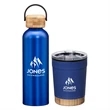 Bambus Bottle & Tumbler Gift Set | https://www.bestnamebadges.com