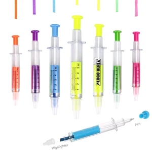 Syringe Pens With Highlighter