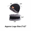 Winter Scarf Hat Set | https://www.bestnamebadges.com