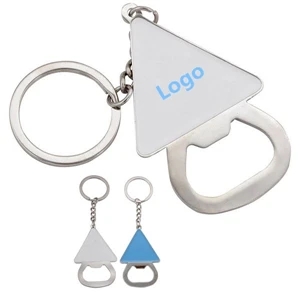Metal Bottle Opener Keychain