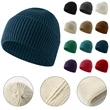 Winter Knit Beanie Hat | https://www.bestnamebadges.com