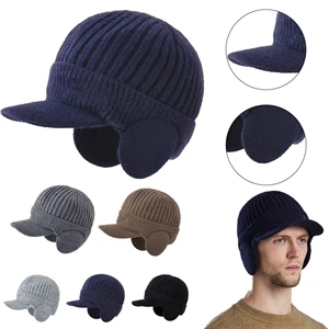 Winter Visor Hat with Earflaps