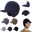 Winter Visor Hat with Earflaps | https://www.bestnamebadges.com