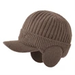 Winter Visor Hat with Earflaps | https://www.bestnamebadges.com