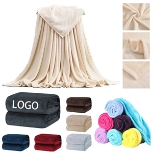 Custom Soft Warm Flannel Blanket