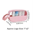 PU Waterproof Cosmetic Handbag | https://www.bestnamebadges.com