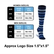 Compression Socks For Men Women | https://www.bestnamebadges.com