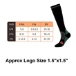 Sport Compression Socks | https://www.bestnamebadges.com