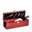 Single Wine Box with Tools | https://www.bestnamebadges.com