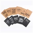 Custom Logo A6 Kraft Paper Cover Small Book | https://www.bestnamebadges.com