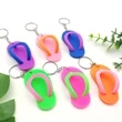 slippers keychain | https://www.bestnamebadges.com