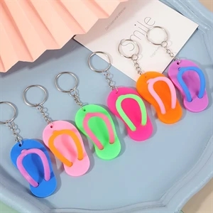 slippers keychain