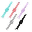 Push it pop fidget bracelet | https://www.bestnamebadges.com