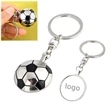 World Cup Hemispherical Soccer Shaped Metal Keychains | https://www.bestnamebadges.com