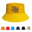 Cotton Foldable Fisherman Bucket Hat | https://www.bestnamebadges.com
