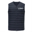 Men's Light Down Vest | https://www.bestnamebadges.com