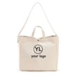 Canvas Shoulder Tote Bags with Pocket | https://www.bestnamebadges.com