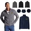 Men's  Winter FulltoZip Sweater Microfleece Jacket | https://www.bestnamebadges.com