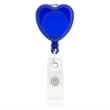 ABS Heart Shape Badge Reel | https://www.bestnamebadges.com