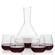 Terrassa Carafe & Howden Stemless Wine | https://www.bestnamebadges.com
