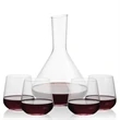 Terrassa Carafe & Howden Stemless Wine | https://www.bestnamebadges.com