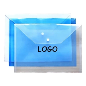 High Quality Clear Document Folders with Snap Button