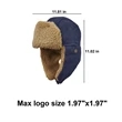 Unisex Windproof  Trapper Hat | https://www.bestnamebadges.com